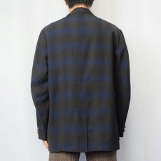 画像3: 70〜80's PENDLETON "SIR PENDLETON" オンブレーチェック柄 ウールテーラードジャケット (3)