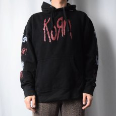 画像3: Korn メタルバンドスウェットフーディ BLACK L (3)