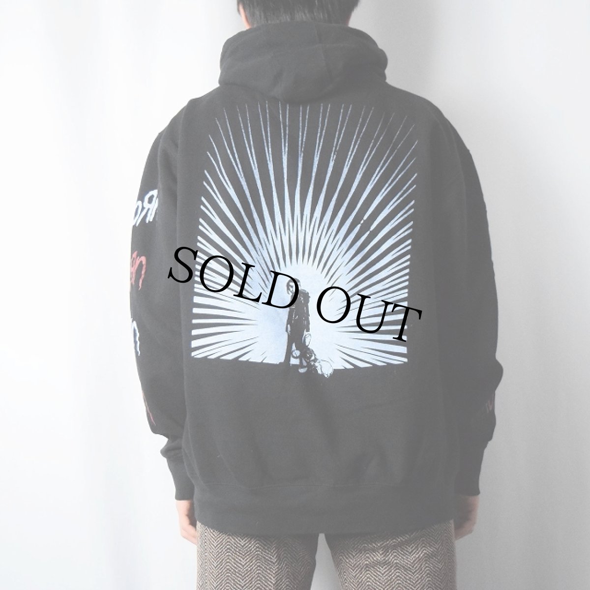 画像4: Korn メタルバンドスウェットフーディ BLACK L (4)