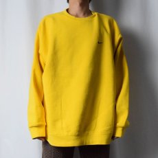 画像2: NIKE USA製 ロゴ刺繍 スウェット XXL (2)