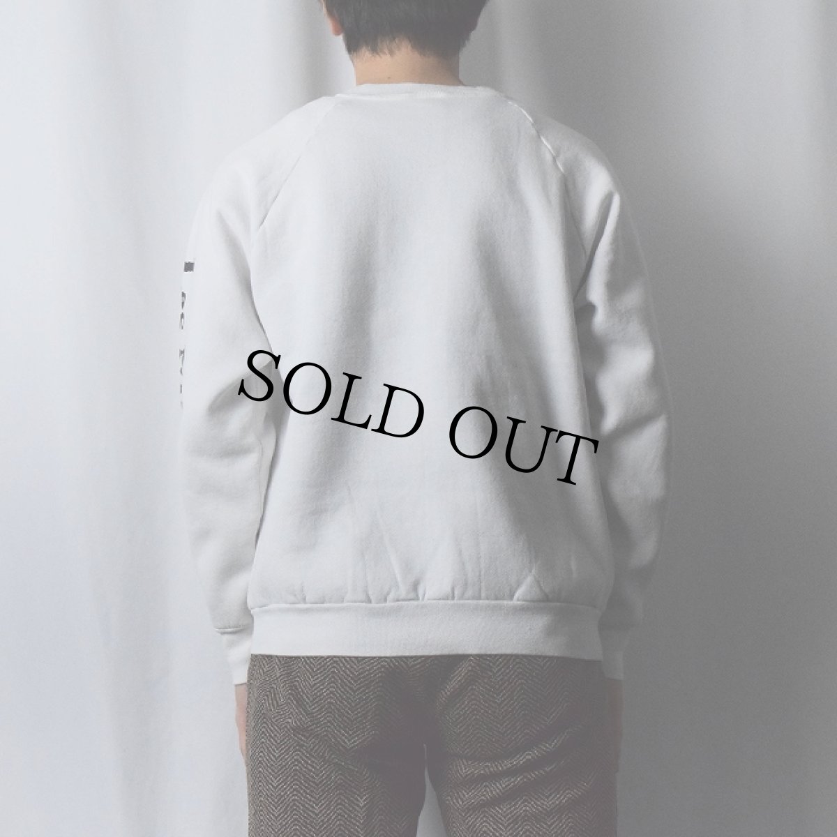 画像3: 80's Les Miserables USA製 ミュージカルプリントスウェット L (3)