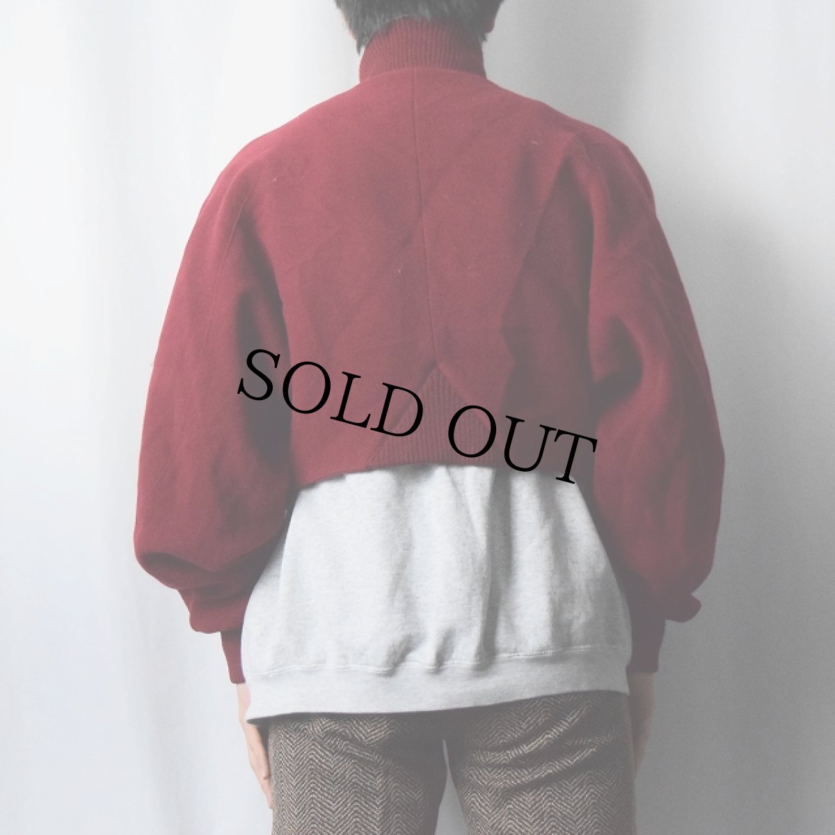 画像3: claude montana ITALY製 ショート丈 ウールジャケット (3)