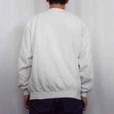 画像3: 【SALE】 90's USA製 "THE EXHIBITOR SHOW 90" プリントラグランスウェット XL (3)