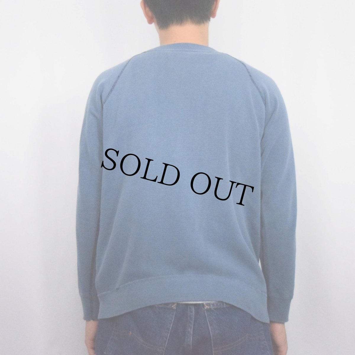 画像3: 〜70's "UNIVERSITY MARYLAND" プリントラグランスウェット (3)