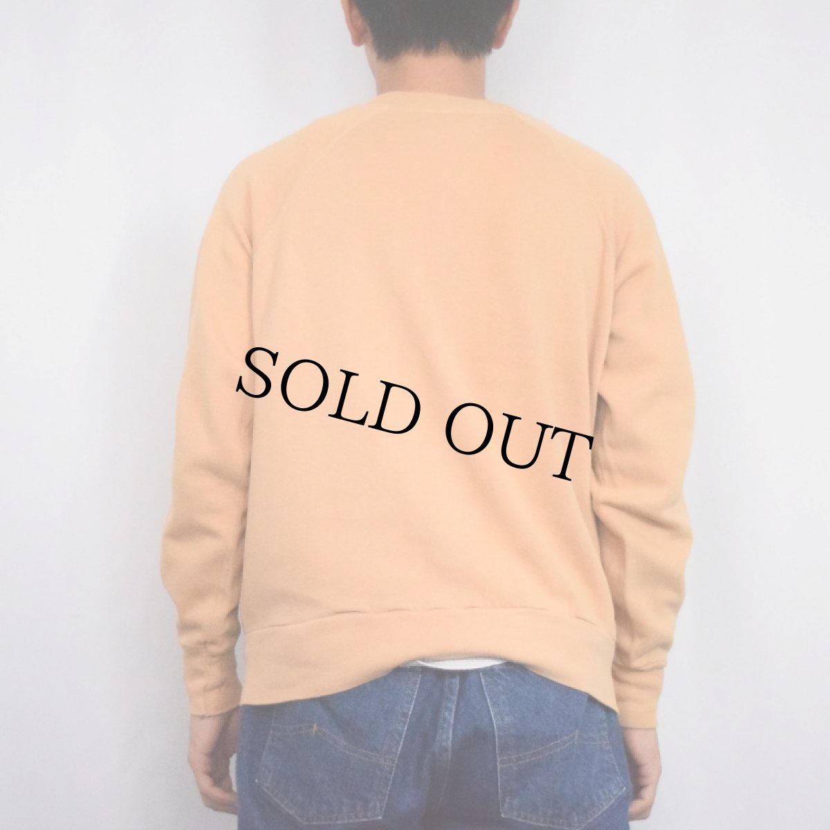 画像3: 70〜80's USA製 "BALDWIN-WALLACE" プリントラグランスウェット L (3)