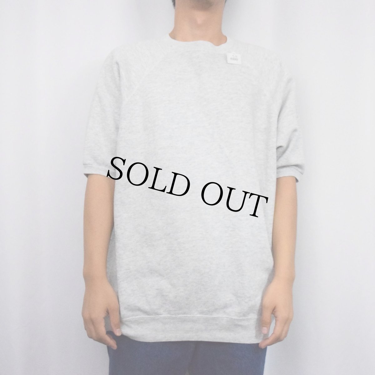 画像2: 80's Ultra Fleece 350 USA製 無地 半袖スウェット XLT (2)