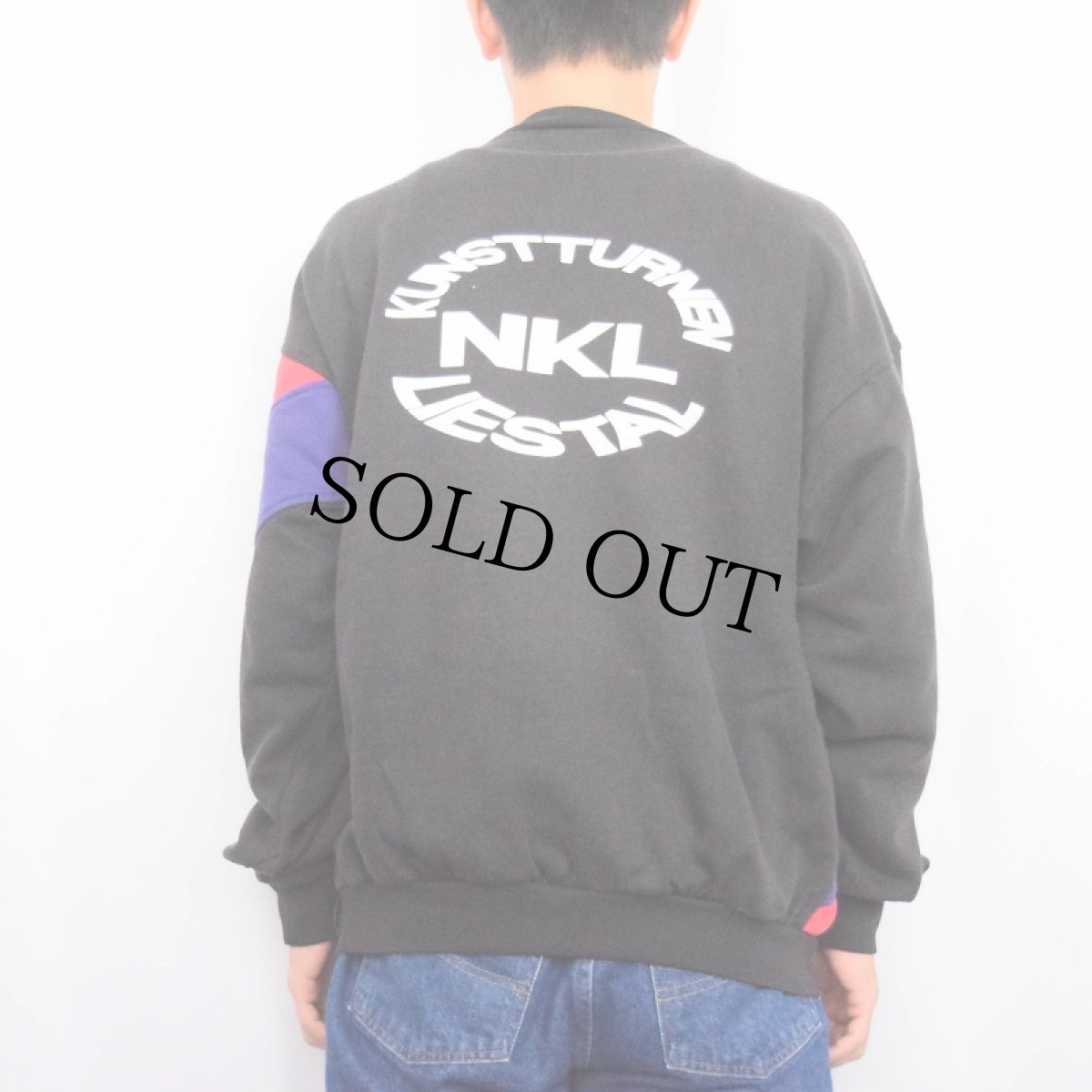 画像4: 80's〜 adidas "KUNSTTURNEN NKL LIESTAL" 切り替えデザインスウェット (4)