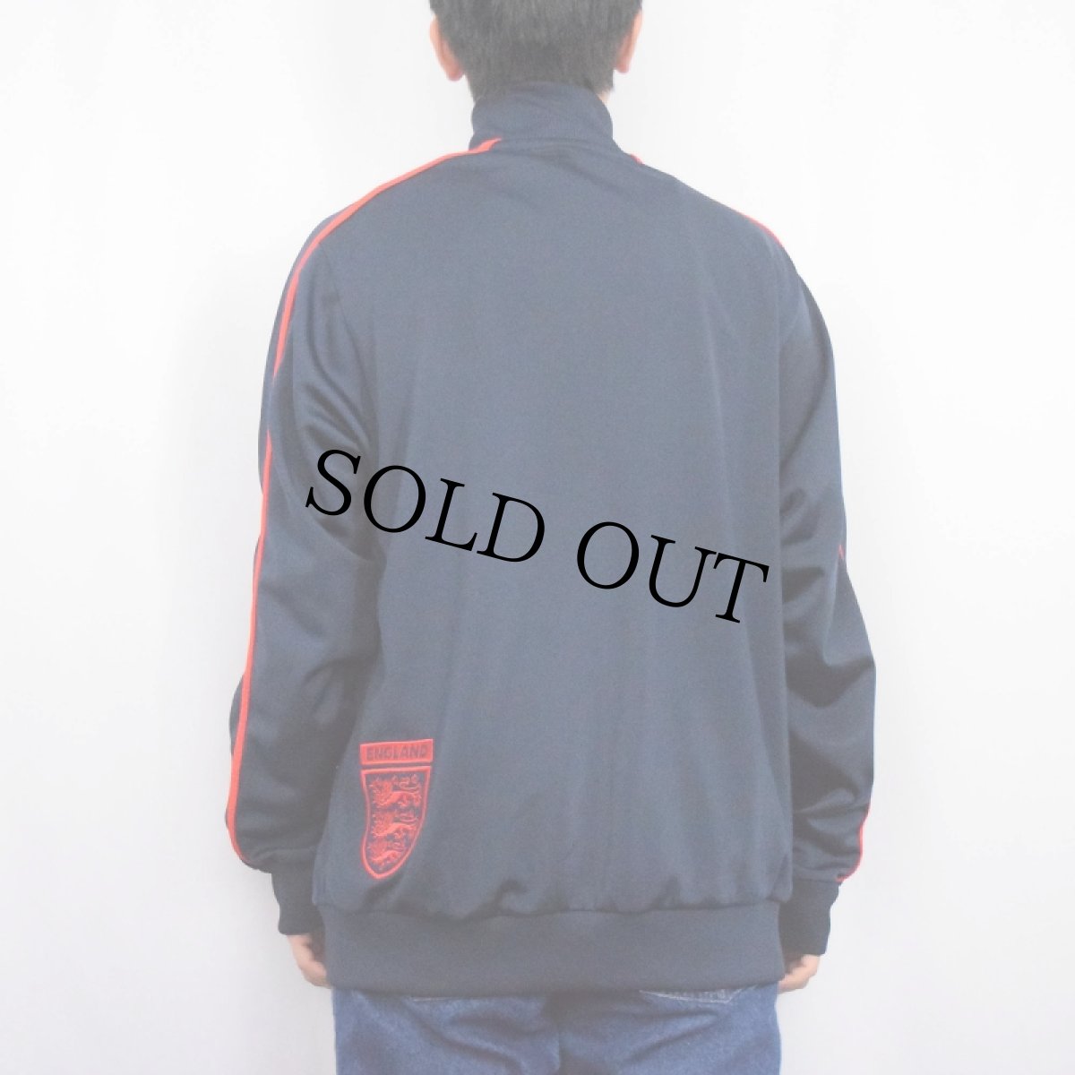 画像4: UMBRO "ENGLAND" ワッペン付きトラックジャケット NAVY L (4)