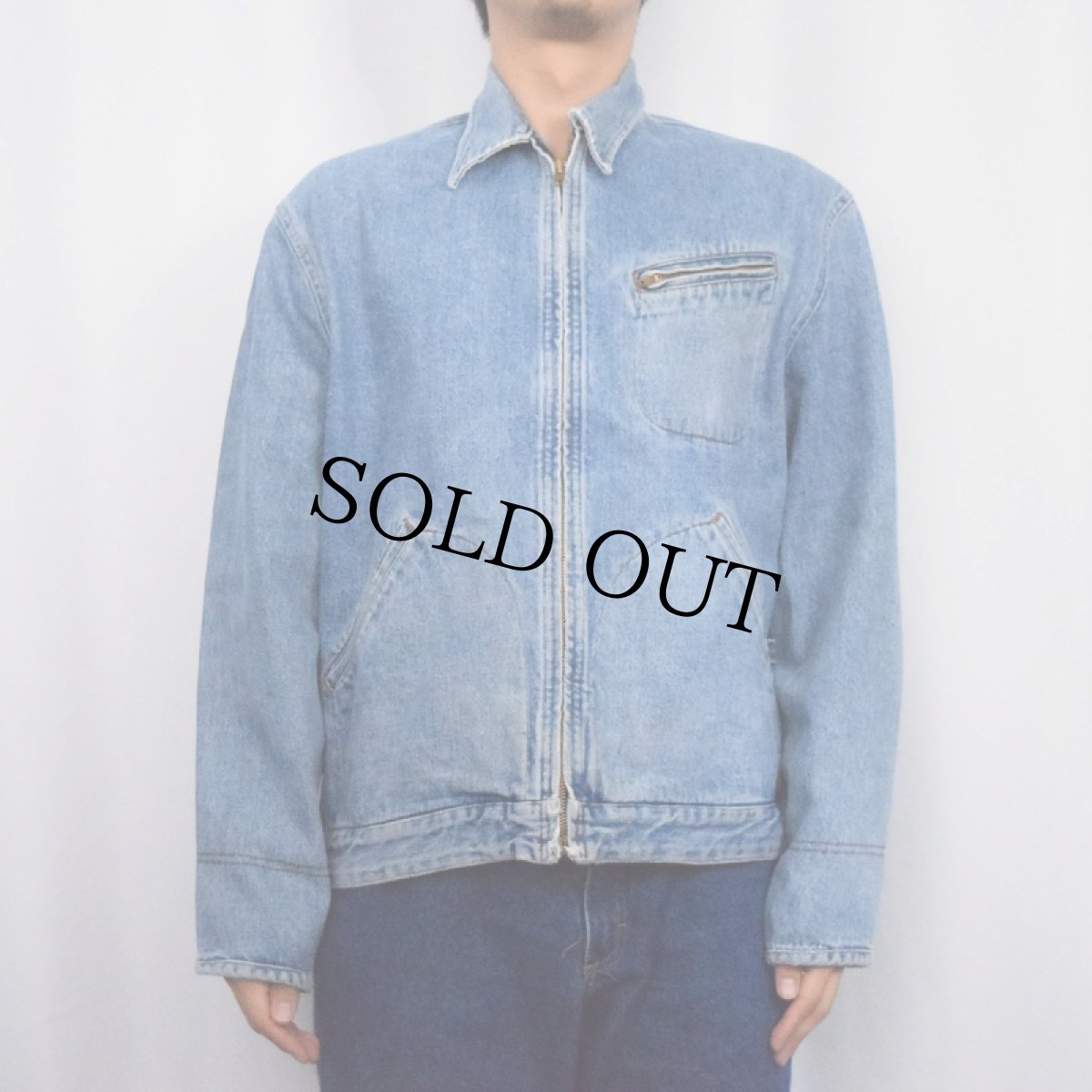 画像2: 80〜90's POLO COUNTRY RALPH LAUREN USA製 "91-B TYPE" デニムジャケット S (2)