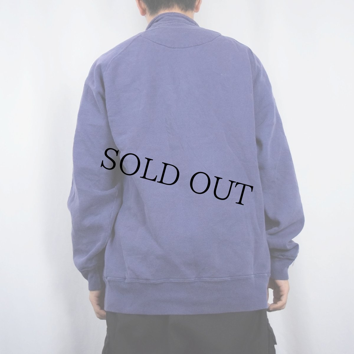 画像3: 90's Champion USA製 ハーフジップスウェット XL (3)