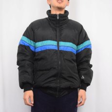 画像2: 80's GERRY USA製 ダウンジャケット BLACK XL (2)