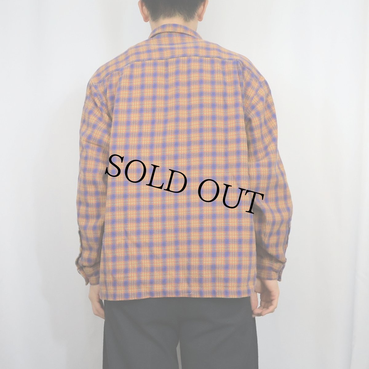 画像3: 90's Patagonia ORGANIC COTTON チェック柄 ヘビーネルシャツ M (3)