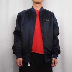 画像3: 80's "KOREA" 龍刺繍 スーベニアジャケット NAVY (3)