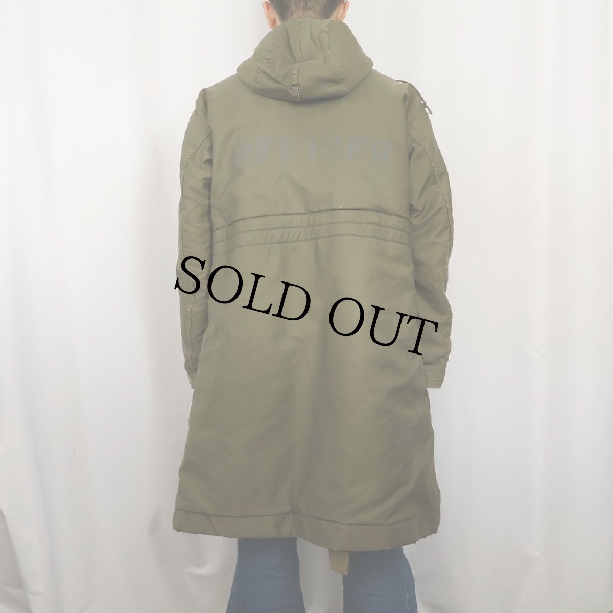 画像4: 40〜50's U.S.NAVY N2 ステンシル入り デッキコート SIZE38 (4)