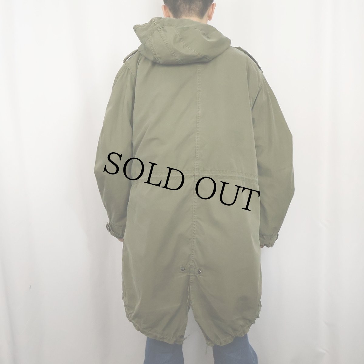 画像3: 50's U.S.ARMY M-51 ライナー付き モッズコート (3)