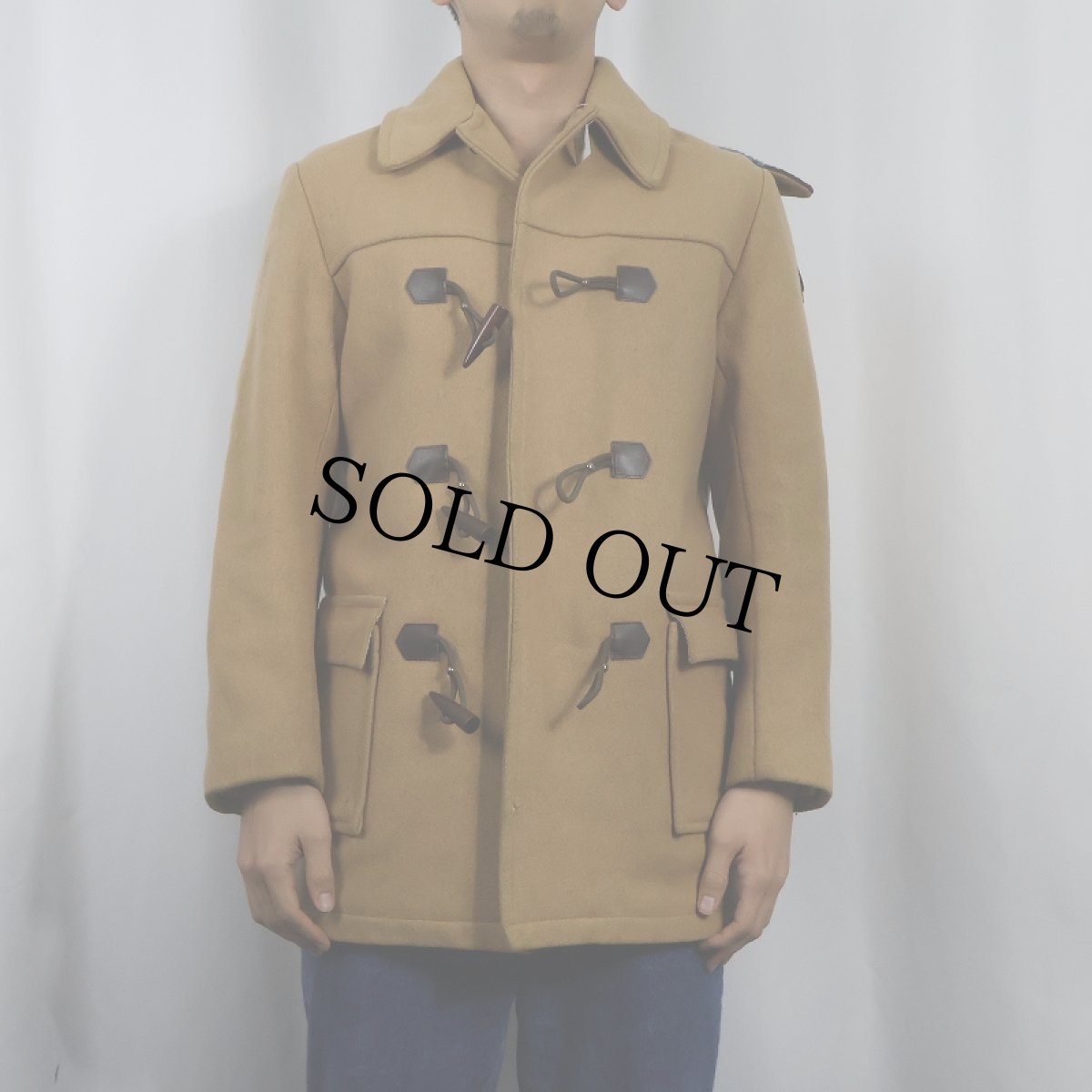 画像2: 70's〜 mitchell ウールダッフルコート (2)