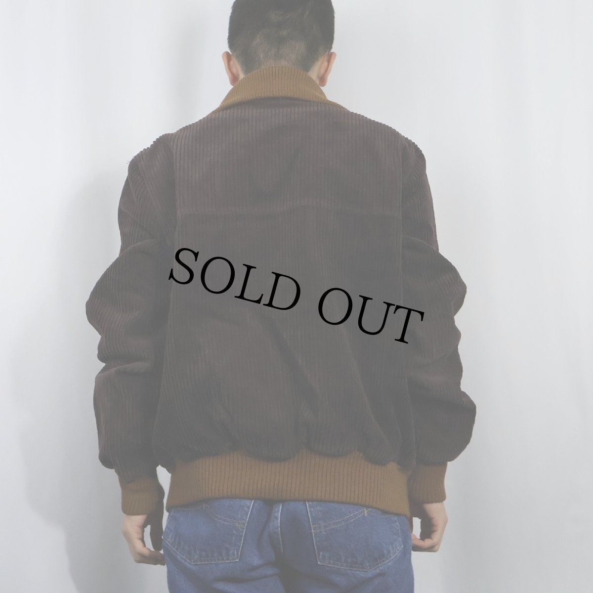 画像3: 70's〜 太畝 コーデュロイジャケット BROWN SIZE56 (3)