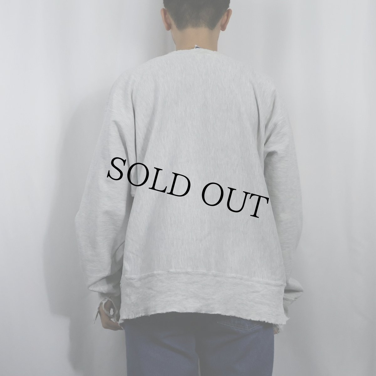 画像3: 90's〜 Champion REVERSE WEAVE "EDGEWOOD COLLEGE" プリントスウェット (3)