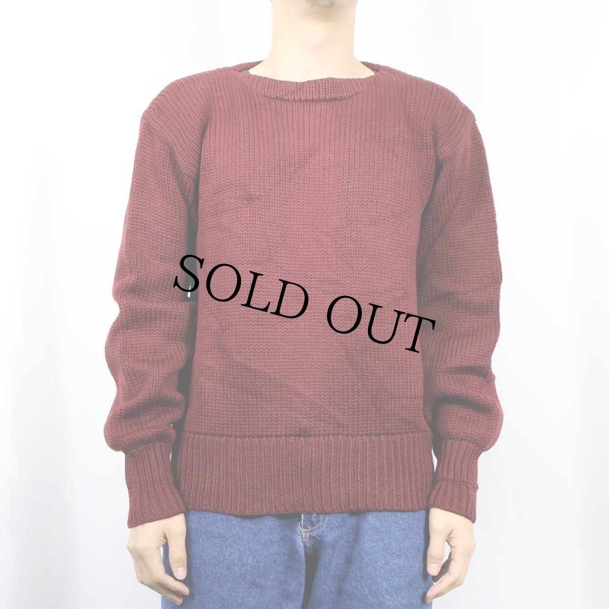 画像2: 40's PURITAN ウールニットセーター (2)