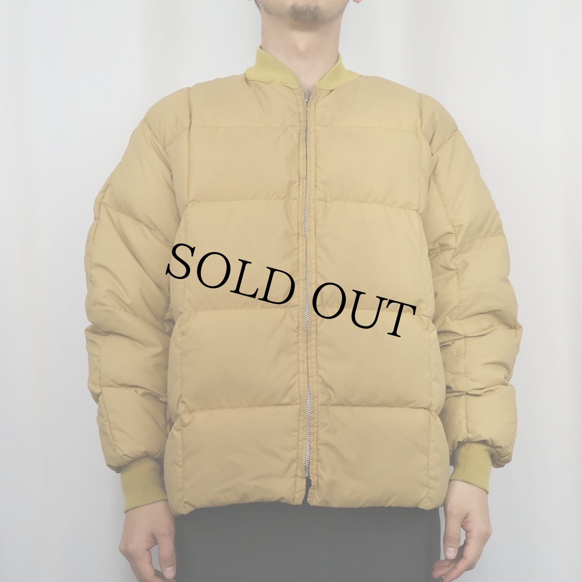 画像2: 70's S.E. WOODS SPORTSWEAR キルティングダウンジャケット (2)