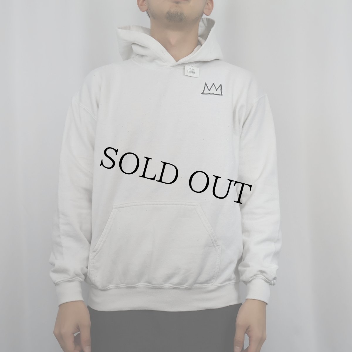 画像3: JEAN-MICHEL BASQUIAT アートプリント スウェットフーディ M (3)