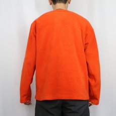 画像5: GAP Vネック フリースプルオーバー L (5)