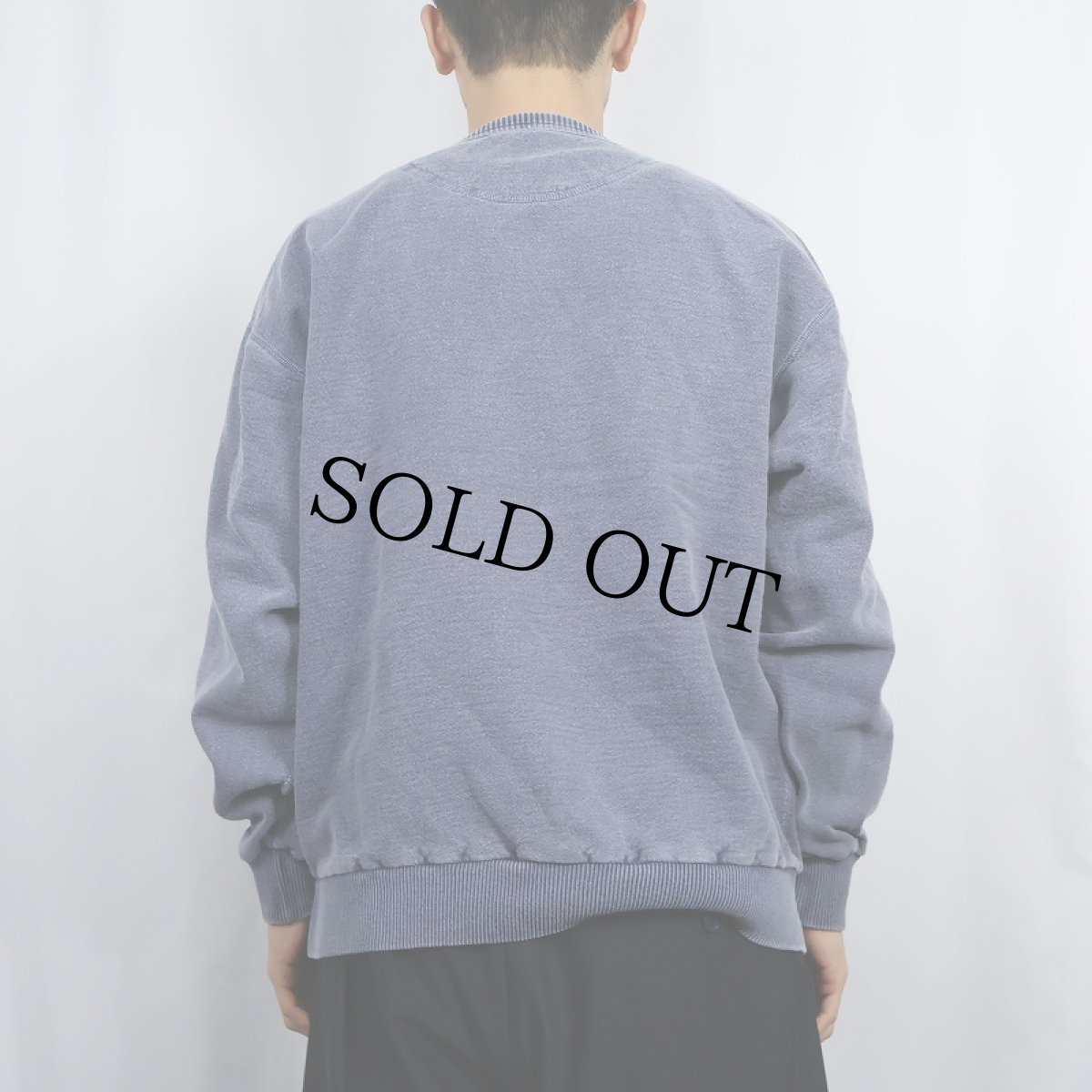 画像3: NON-FICTION フェードスウェット M (3)