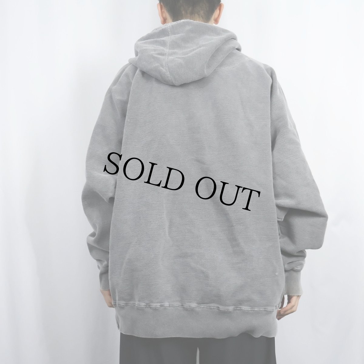 画像3: WINDRIVER フェード ラグランスウェットフーディ XL (3)