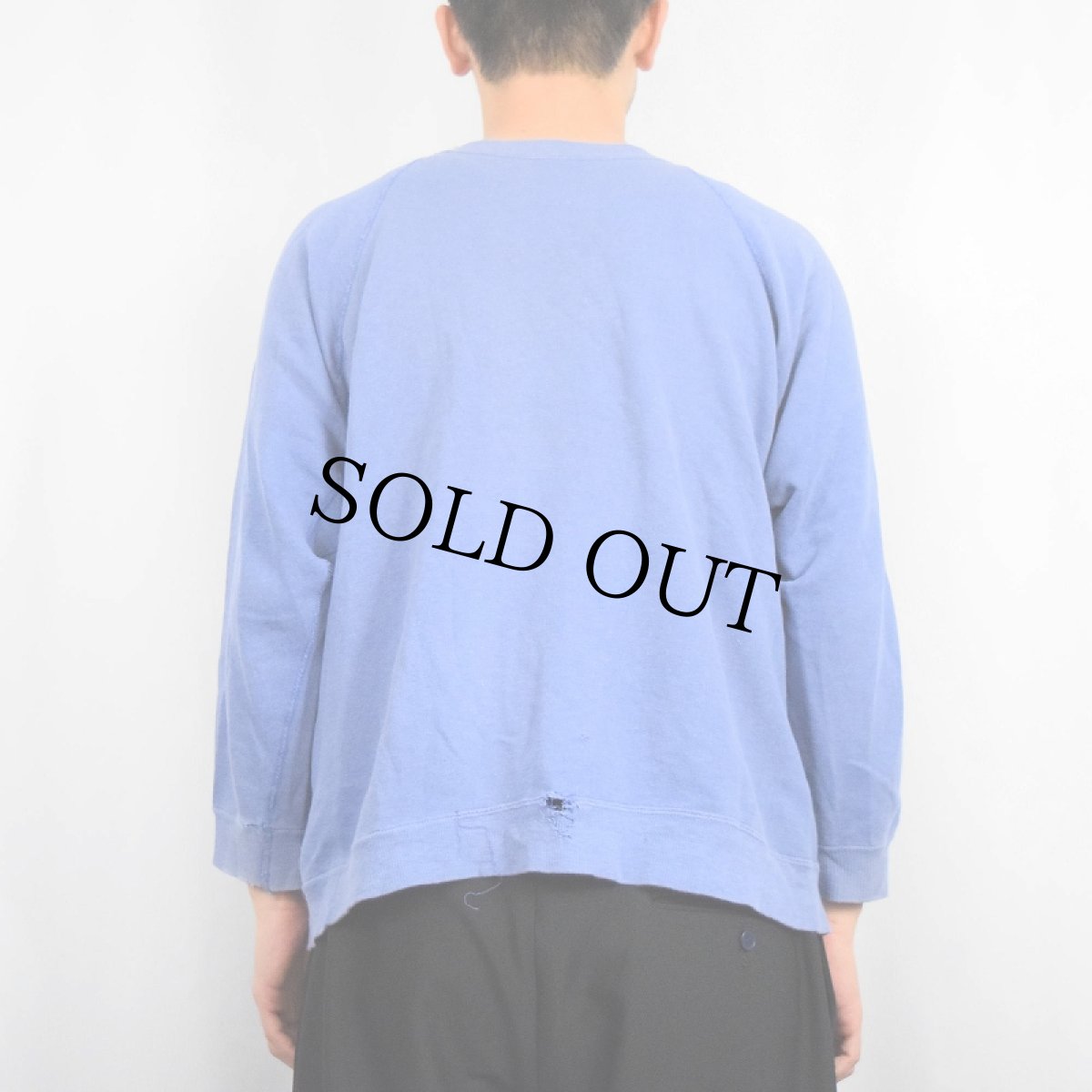 画像3: 70〜80's "UNTED STATES AIR FORCE ACADEMY" プリントラグランスウェット (3)