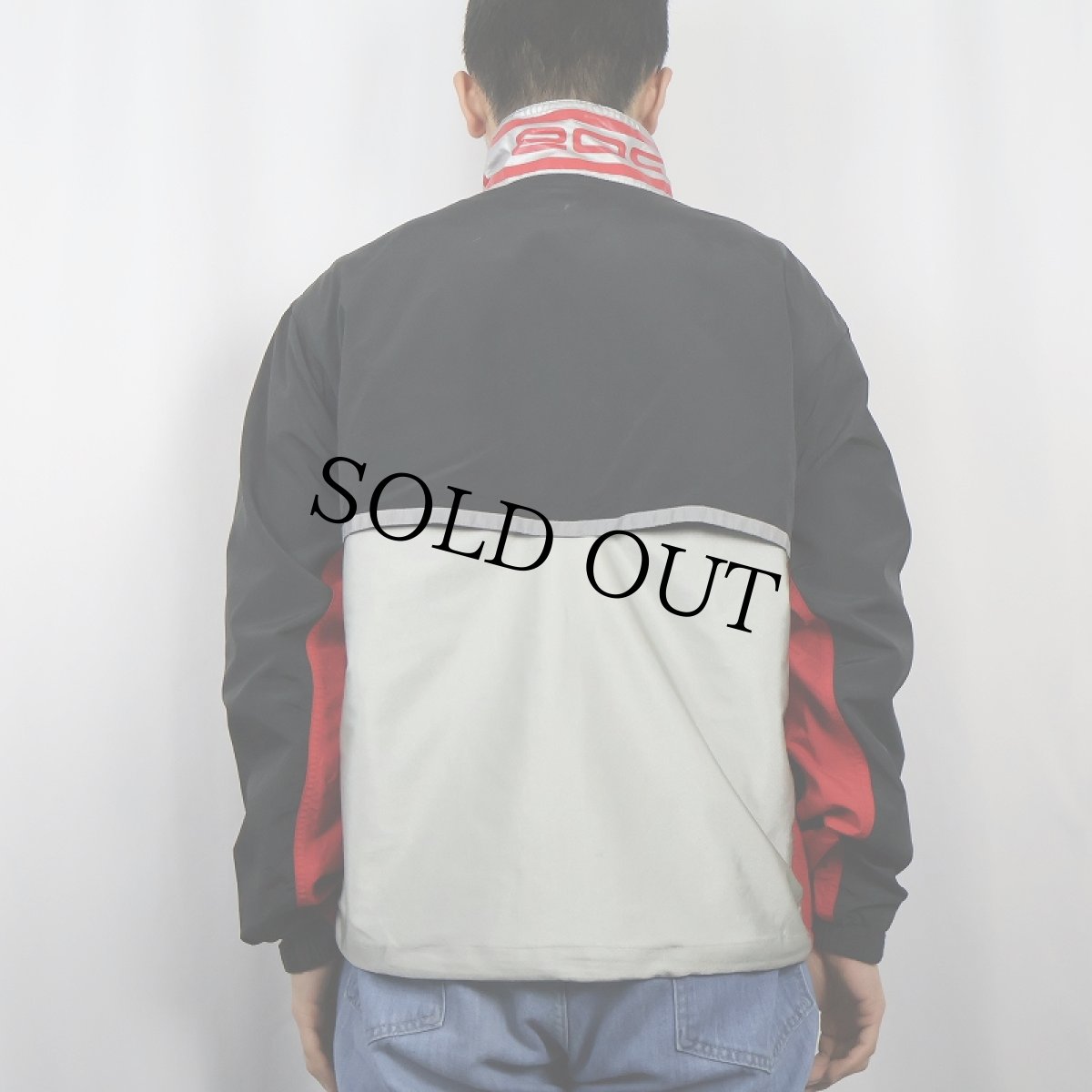 画像5: POLO Ralph Lauren ハーフジップ ナイロンジャケット BLACK L (5)