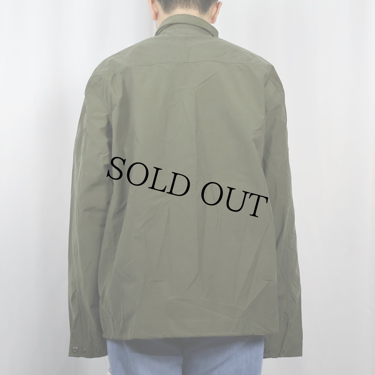 画像3: 90's POLO SPORT Ralph Lauren "SAMPLE" ロゴワッペン付き コットン×ナイロン ジャケット L (3)