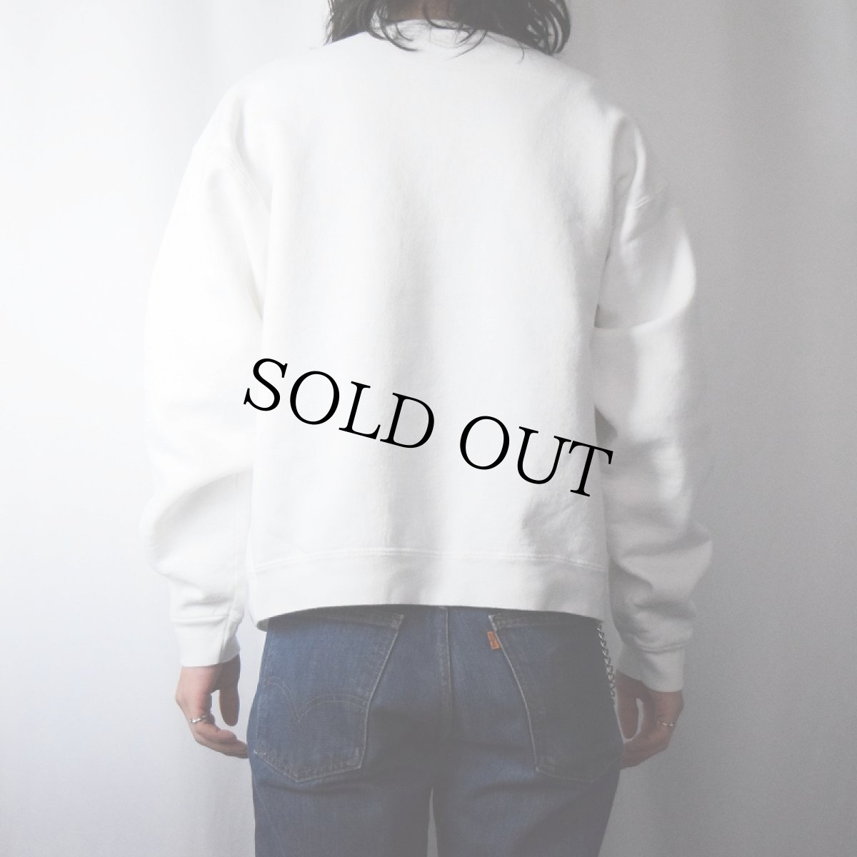 画像3: 90〜2000's "JESUS ME" ジーザスプリントスウェット XL (3)