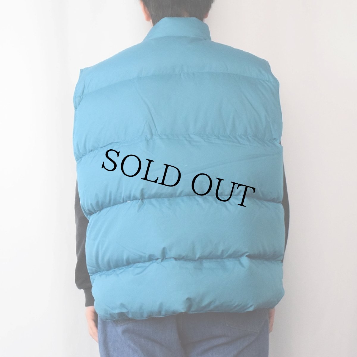 画像3: 80〜90's L.L.Bean ナイロンダウンベスト XL (3)