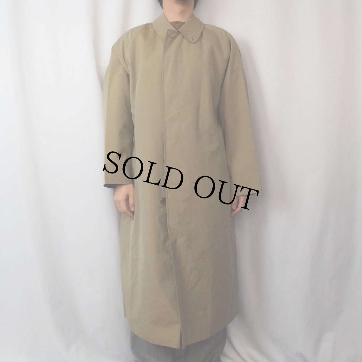 画像2: 70's Aquascutum ENGLAND製 一枚袖 バルマカーンコート (2)