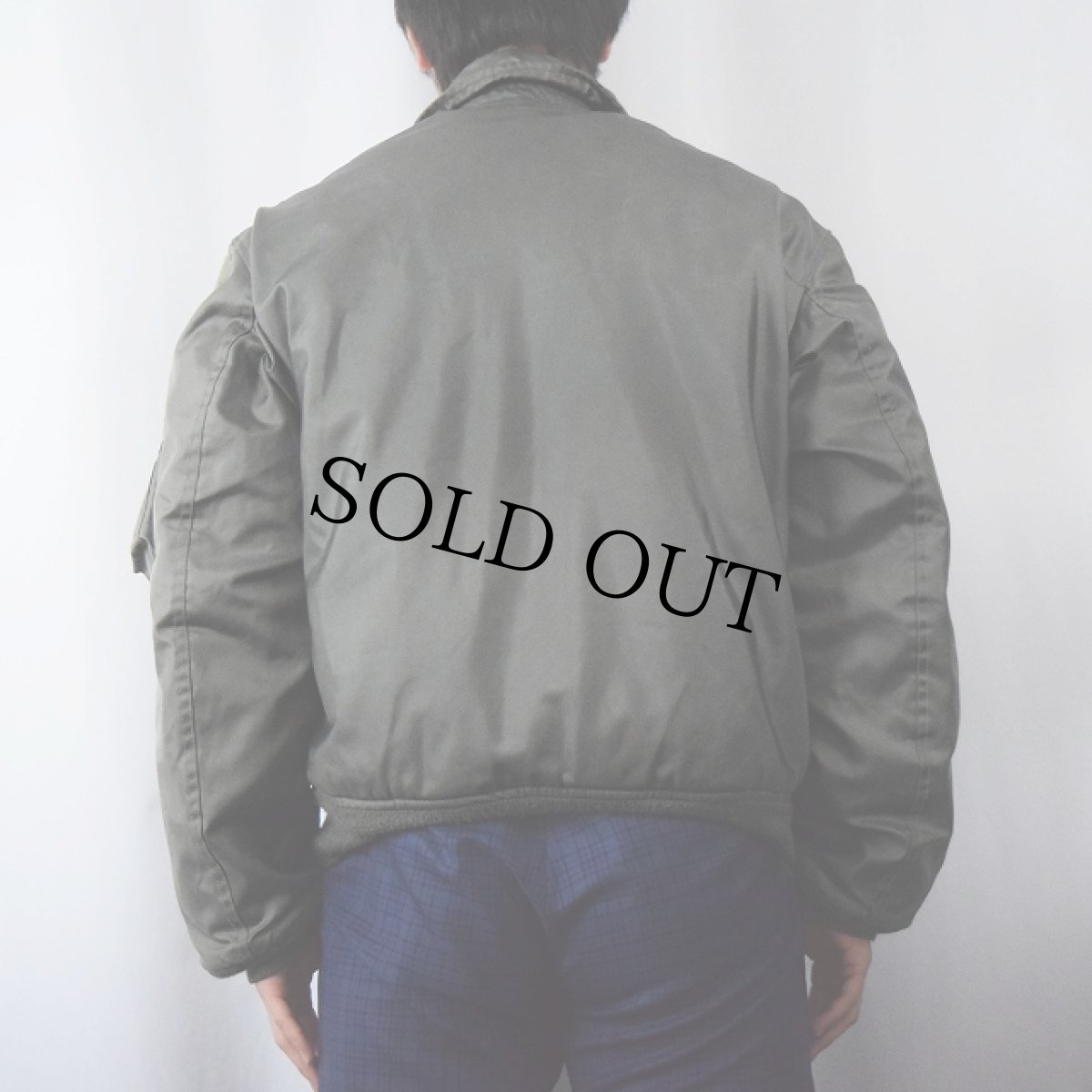 画像3: 90's U.S.AIR FORCE CWU-45/P フライトジャケット MEDIUM (3)