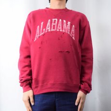 画像2: Feeet×UNP "Damaged" RUSSELL ATHLETIC USA製 プリントスウェット L (2)