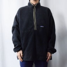 画像2: 90's Patagonia シンチラ フリース ハーフジッププルオーバージャケット XXL (2)