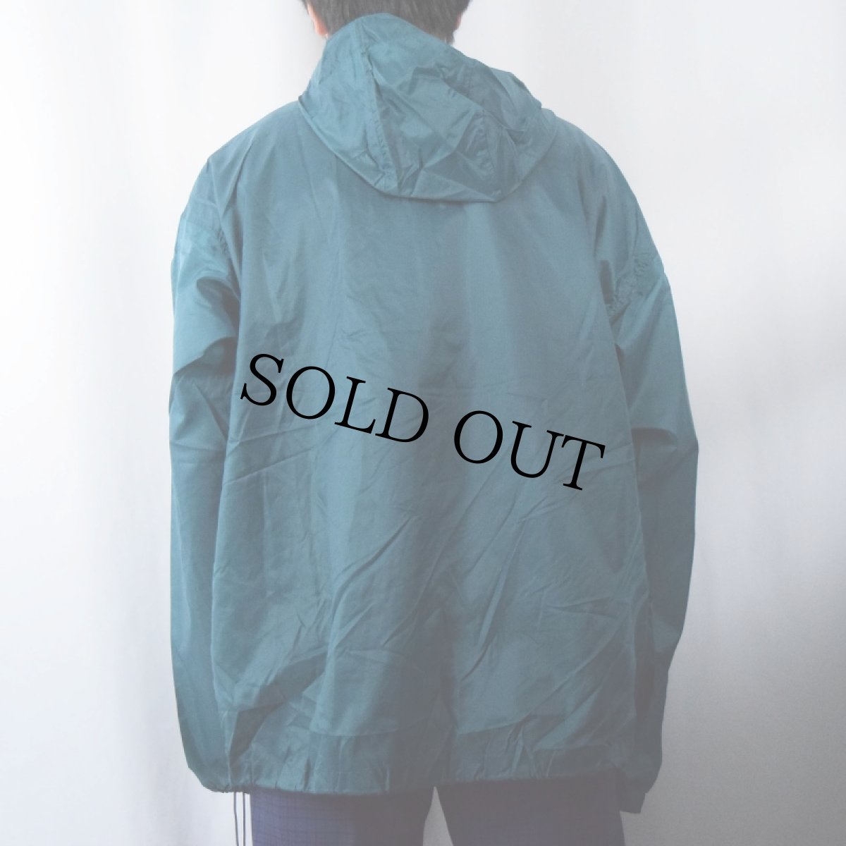 画像3: 90's Columbia パッカブル ナイロンアノラックパーカー XL (3)