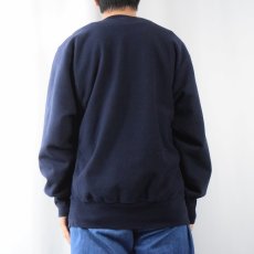 画像3: 90〜2000's MV SPORT REVERSE WEAVE TYPE "NAVY" プリントスウェット NAVY M (3)