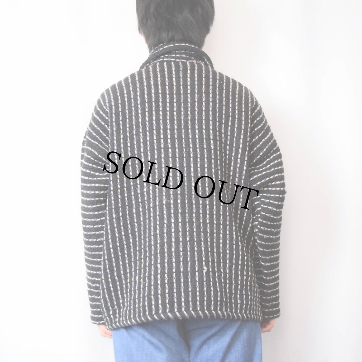 画像3: ニットジャケット BLACK (3)