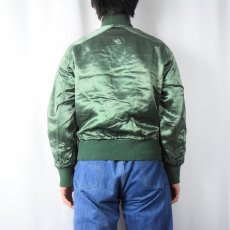 画像4: 50〜60's BUTWIN JACKET パッチ付き リバーシブル サテンスタジャン (4)