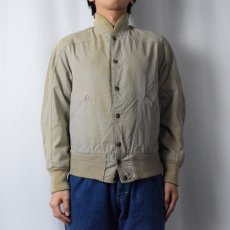 画像5: 50〜60's BUTWIN JACKET パッチ付き リバーシブル サテンスタジャン (5)