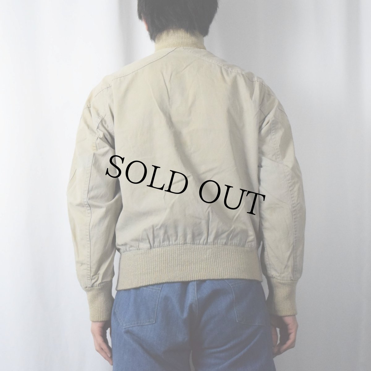 画像6: 50〜60's BUTWIN JACKET パッチ付き リバーシブル サテンスタジャン (6)