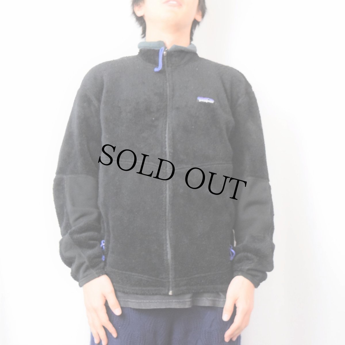 画像2: 90's Patagonia USA製 Rシリーズ R2 フリースジップジャケット BLACK M (2)