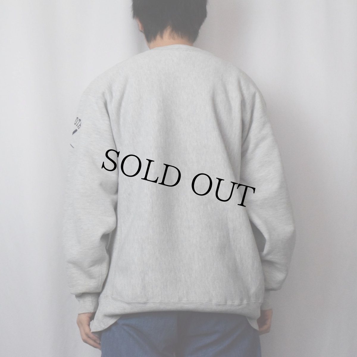 画像3: 80's Champion REVERSE WEAVE USA製 トリコタグ "REHOBOTH" プリントスウェット XXL (3)