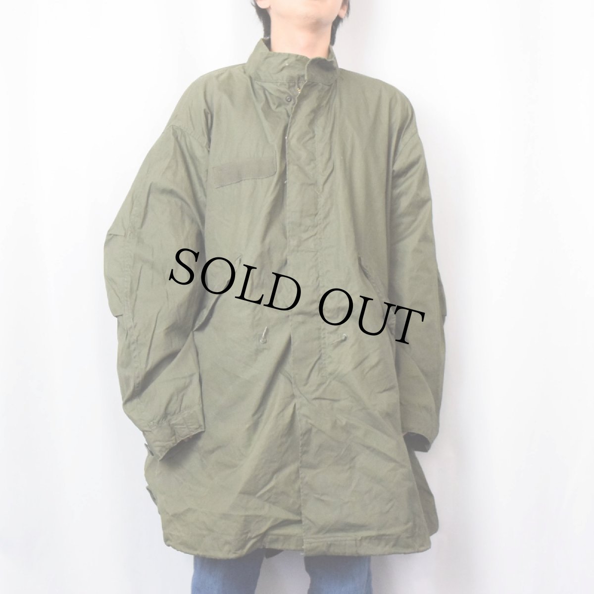 画像2: 80's U.S.ARMY M-65 モッズコート LARGE (2)