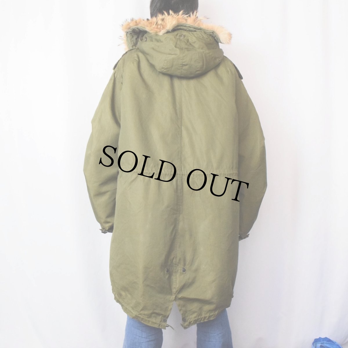 画像3: 50's U.S.ARMY M-51 コヨーテファーフード/ライナー付き モッズコート LARGE (3)