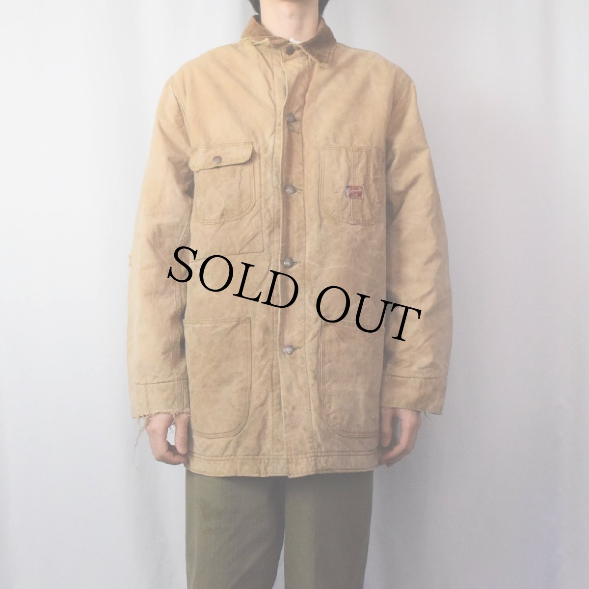 画像2: 【SALE】 60's Workmaster by SPIEGEL ブランケットライナー ダックカバーオール (2)