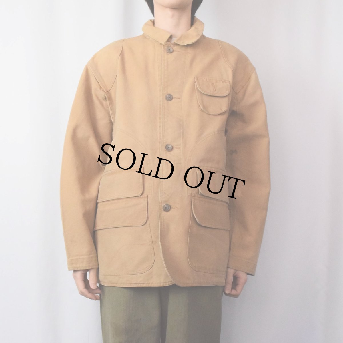 画像2: 90's POLO Ralph Lauren ダックハンティングジャケット L (2)