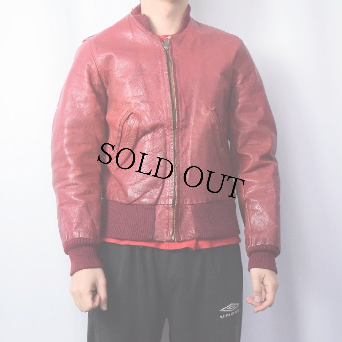 画像2: 50's PENNEY'S "GOATSKIN" レザージャケット (2)